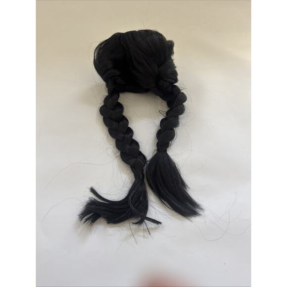 Spirit Wednesday Addams Child Large 12-14 Dress and Wig Halloween Costume - Picture 7 of 10